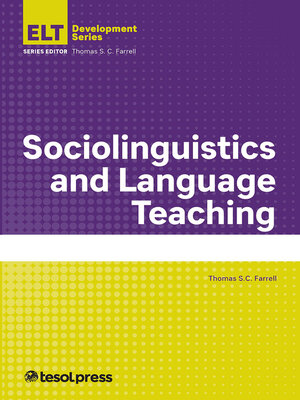 cover image of Sociolinguistics and Language Teaching